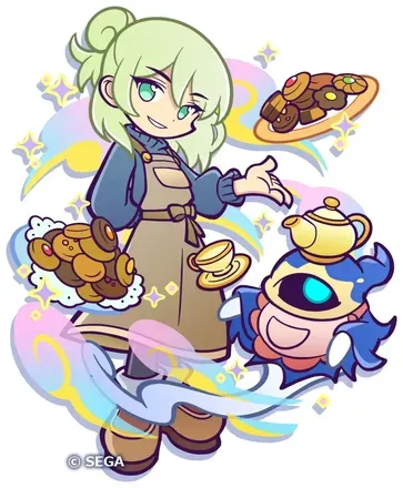 きくばりキッチンのローザッテとくもり立ち絵