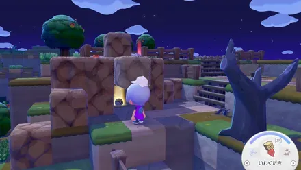 ダウジングマシンが落ちている実際の場所