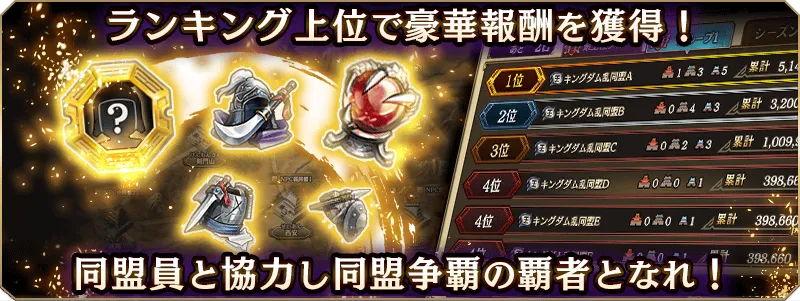 ランキング上位を目指そう