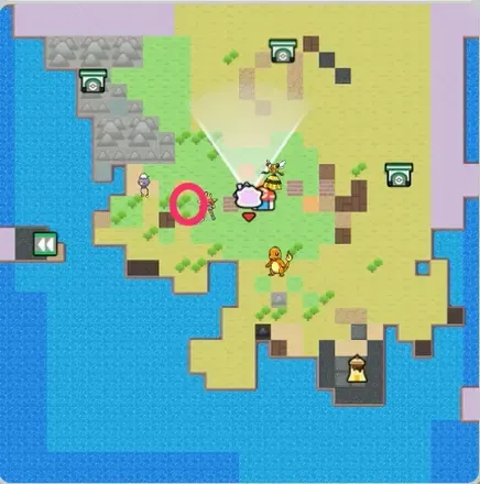 モンスターボール2のマップ画像