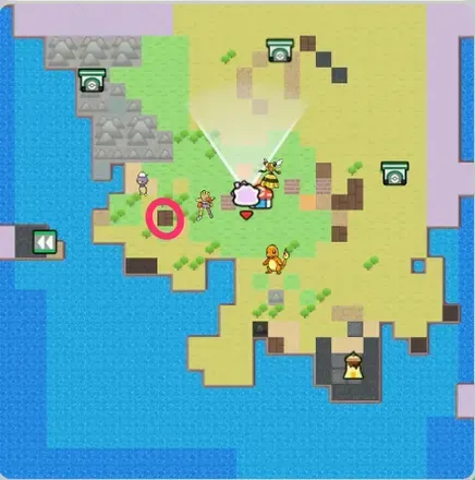 モンスターボール3のマップ画像