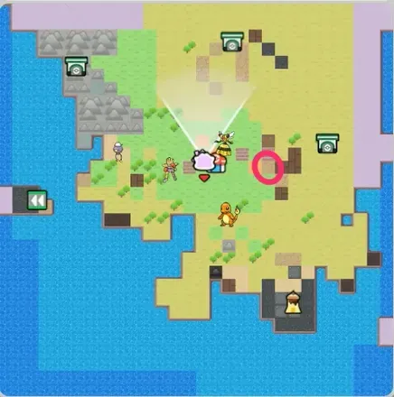 モンスターボール4のマップ画像