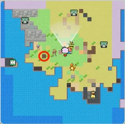 R団したっぱ日記1のマップ画像