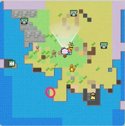 モンスターボール8のマップ画像