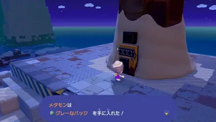 入団チャレンジでバッジを入手