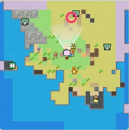 モンスターボール10のマップ画像