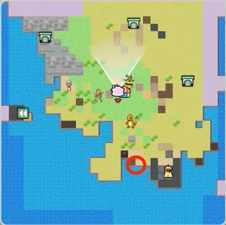 つり好きな兄貴へのマップ画像