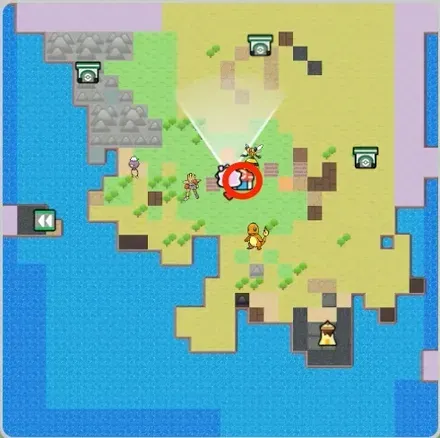 だれかの日記1のマップ画像