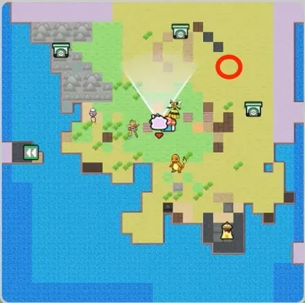 今年のトレンドはこれ！のマップ画像