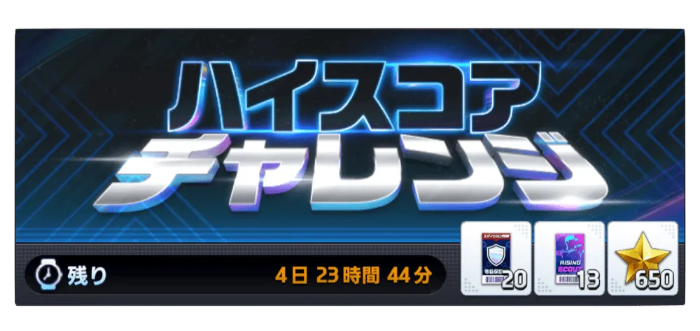 ハイスコアチャレンジ