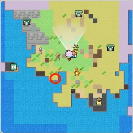 ポケライフ開発記1のマップ画像