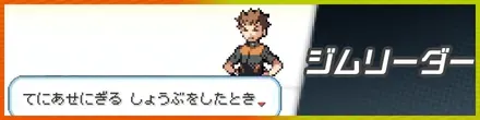 ジムリーダー攻略