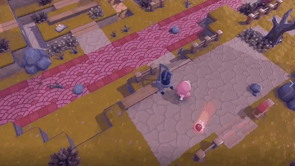 サンドバックを設置する