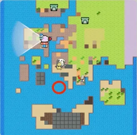 つり好きな弟よのマップ画像