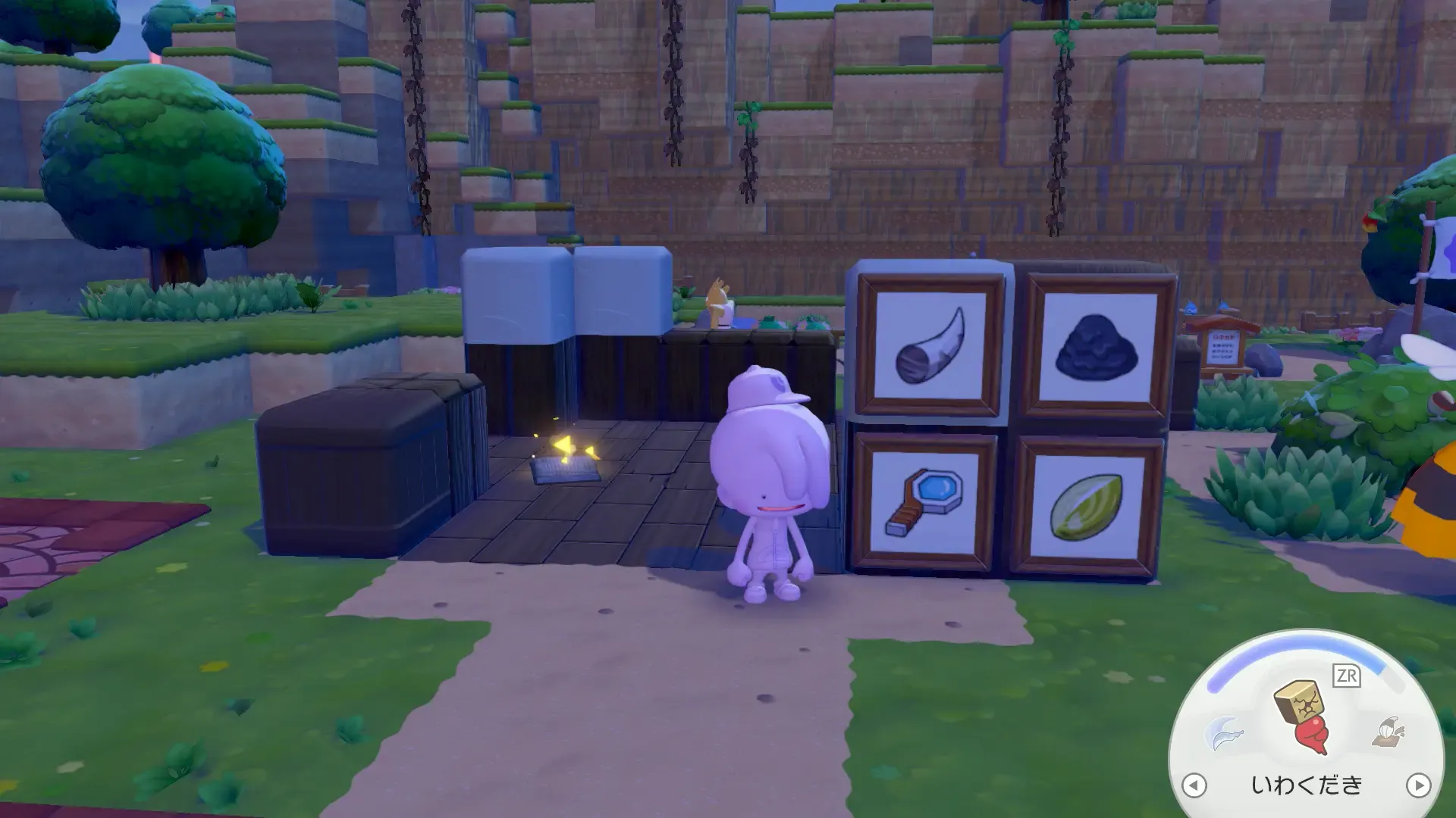 がくぶちに入れることで壁に飾れる