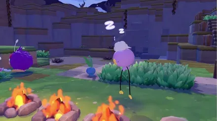 たき火でポカポカのベストショット画像