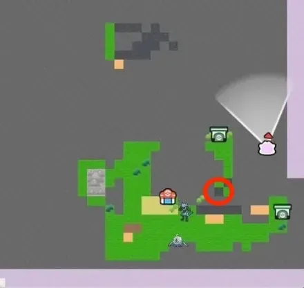 ヒマリの日記のマップ画像