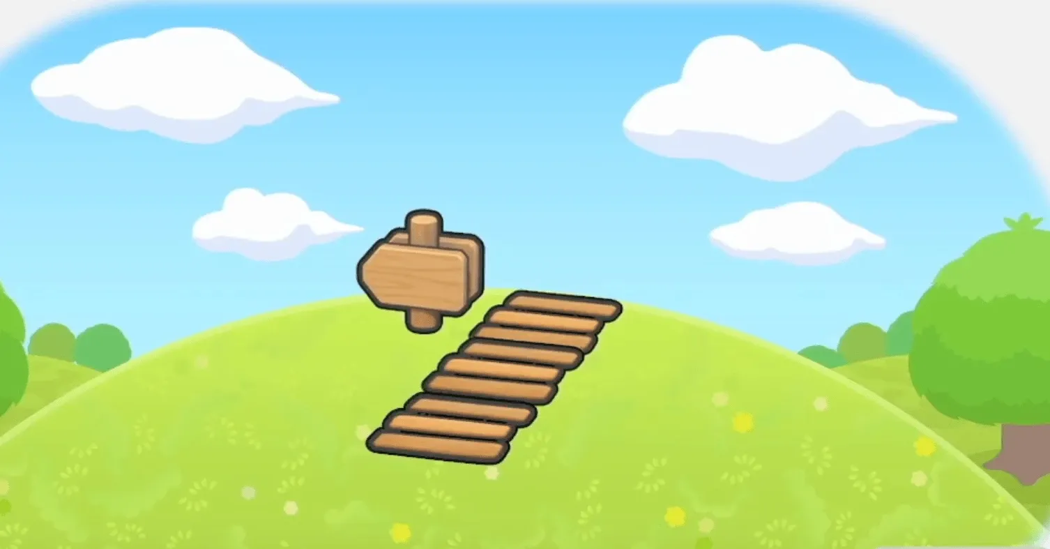 道案内のカンバン画像