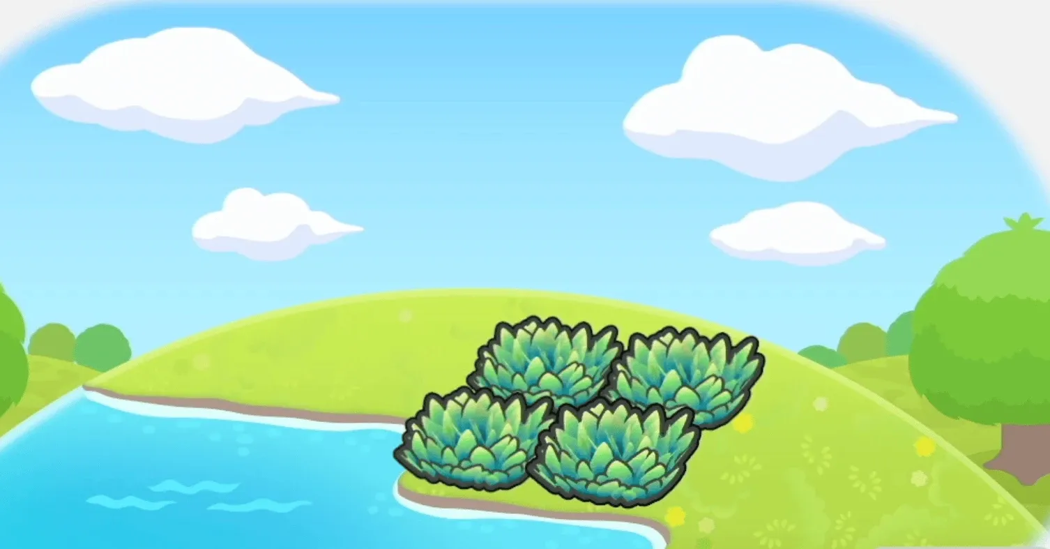 波打ちぎわの草むら画像