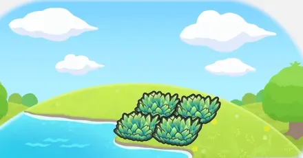 波打ちぎわの草むら