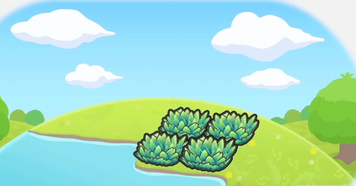 うるおう草むら画像