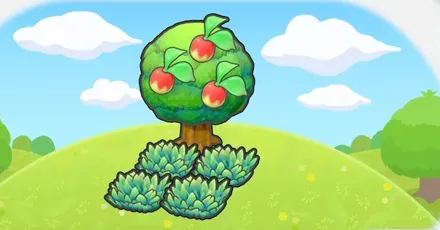 木かげの草むら