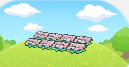 花いっぱいの景色