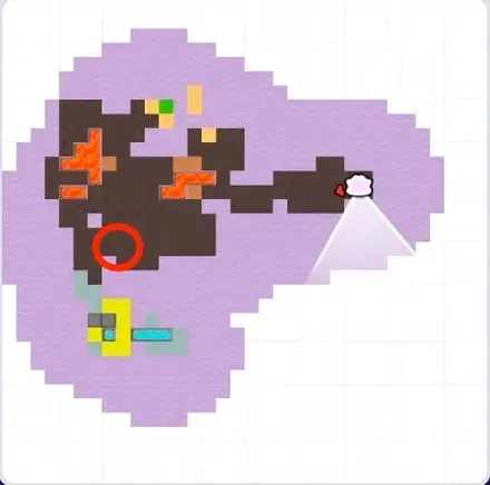 むしポケLOVE9月号のマップ画像