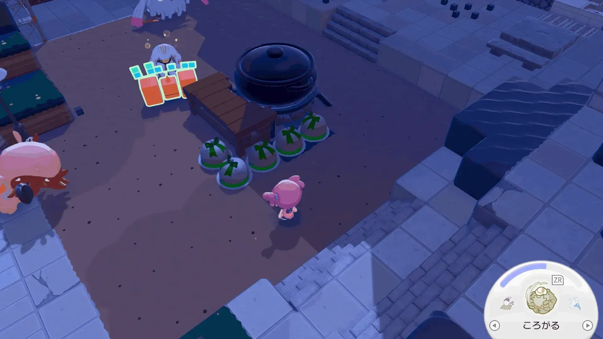 プレートを設置