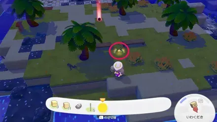 ポケモンの気配のキラキラ