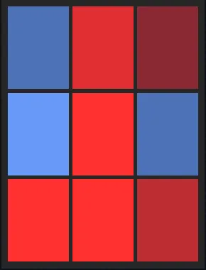 渡部聖弥25（ROOKIE）のホット・コールドゾーン画像