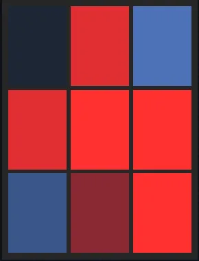 糸原健斗18（ROOKIE）のホット・コールドゾーン画像