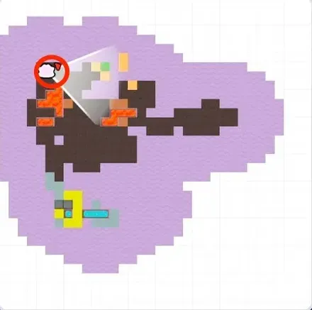 カズキへのマップ画像