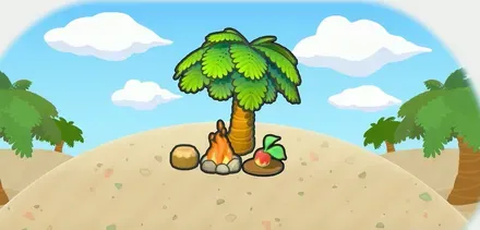 リゾートでご飯のしたく画像