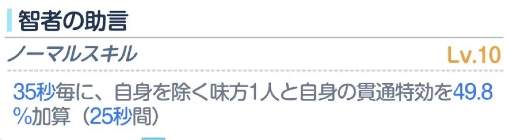 セイアノーマススキル