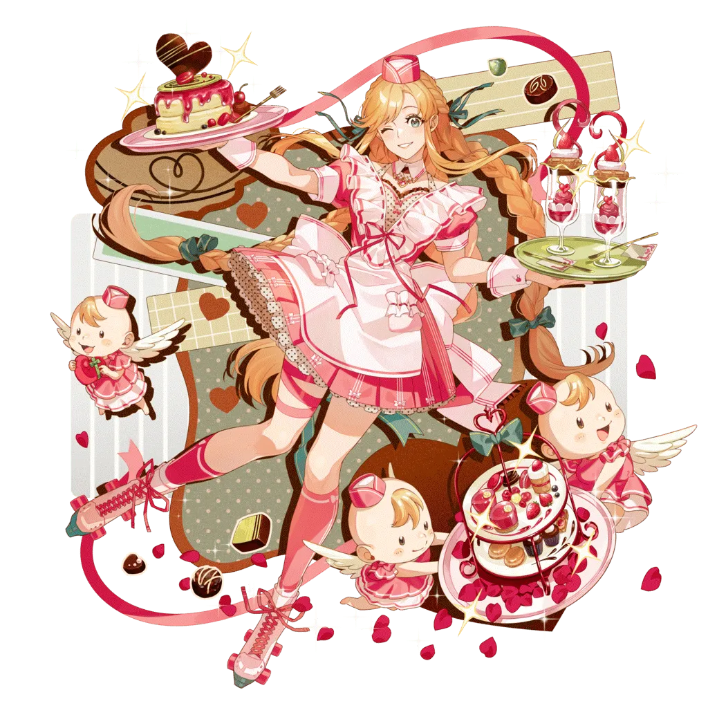 オセロニアの［姫ウェイトレス］プシュケーの画像