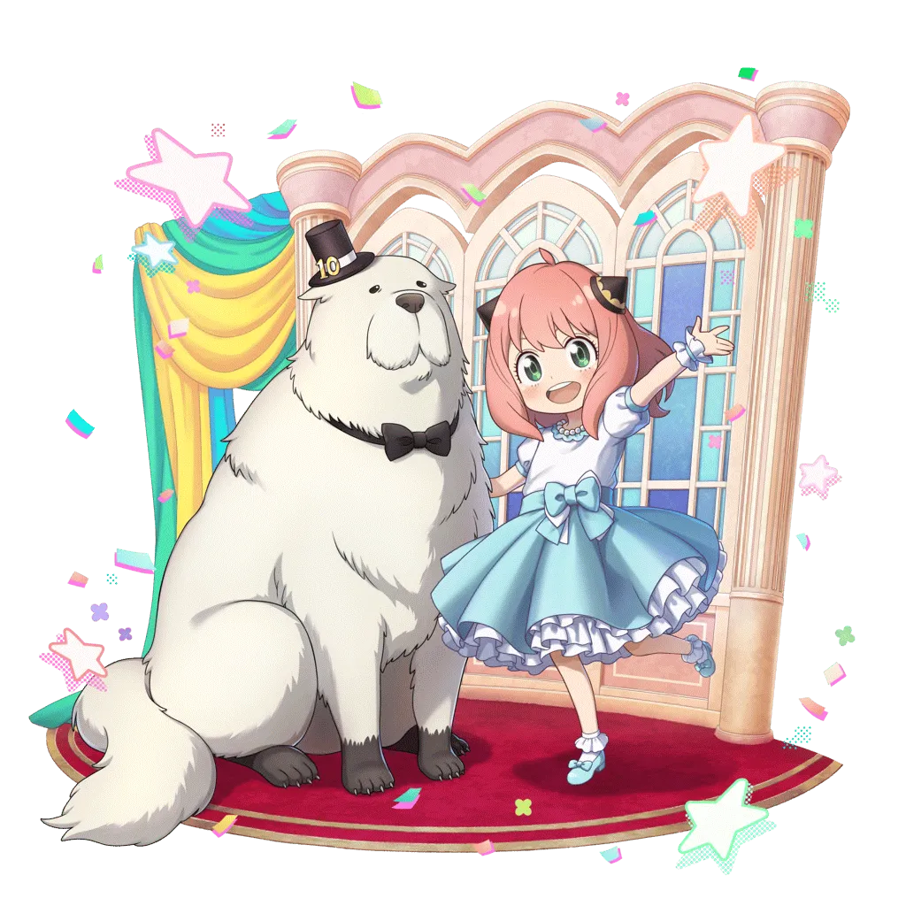 オセロニアの［なかよし］アーニャ＆ボンドの画像