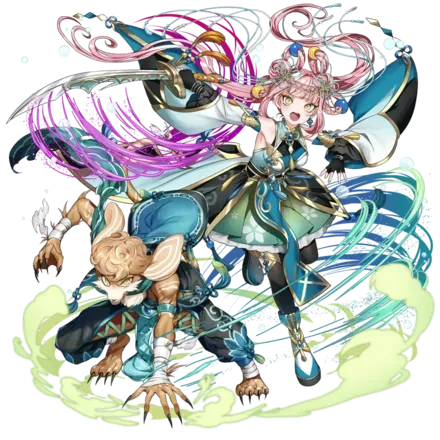 オセロニアの［不滅の友情］ジャラ＆ニィニーの画像