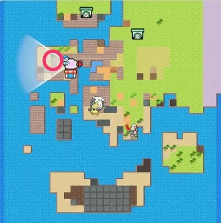 モンスターボール34のマップ画像