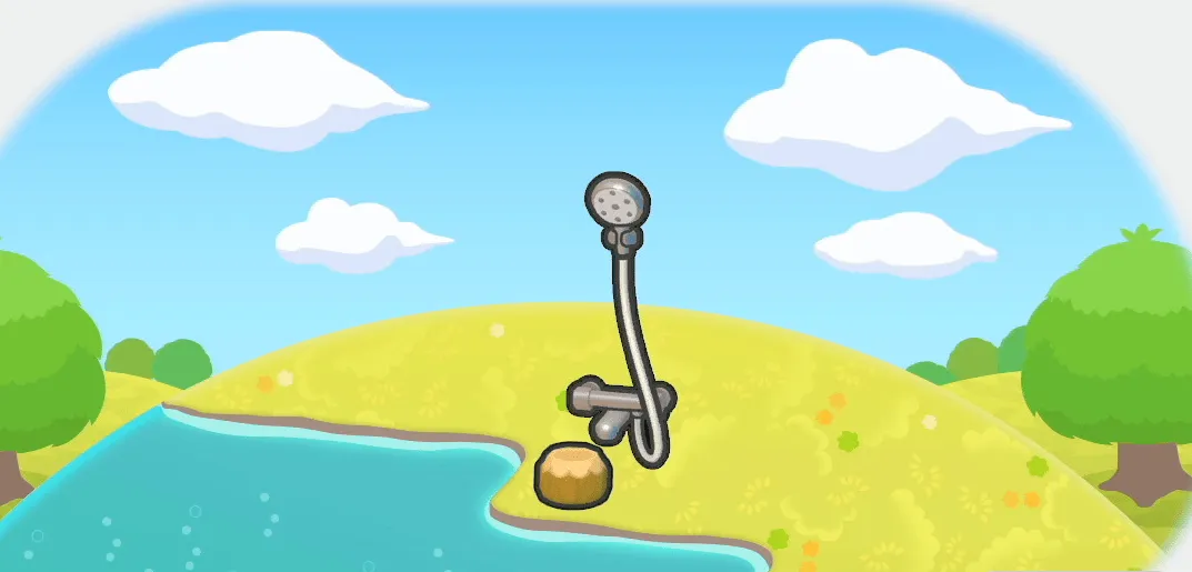 温泉の洗い場画像