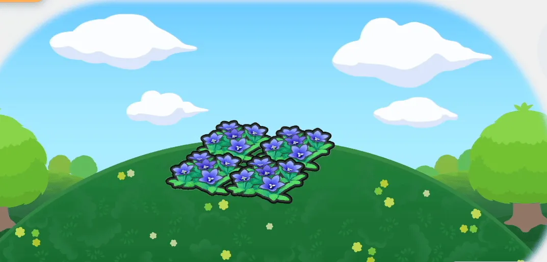 ゆうがな花畑画像