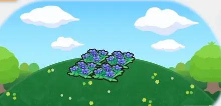 ゆうがな花畑画像