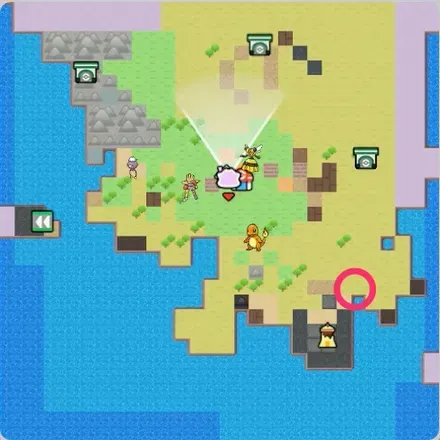 モンスターボール13のマップ画像