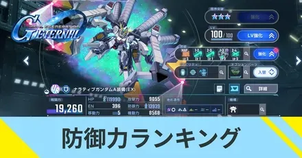 防御力ランキング