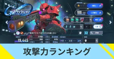 攻撃力ランキング