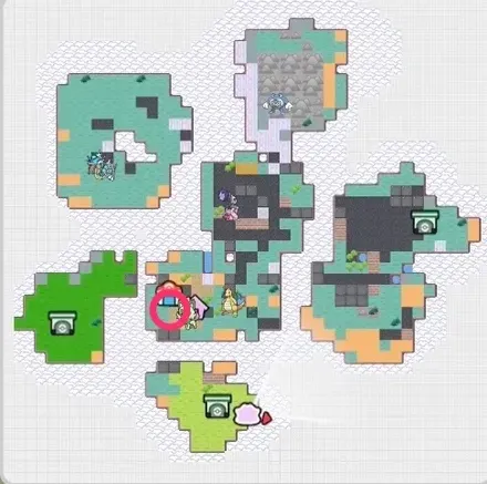 モンスターボール40のマップ画像