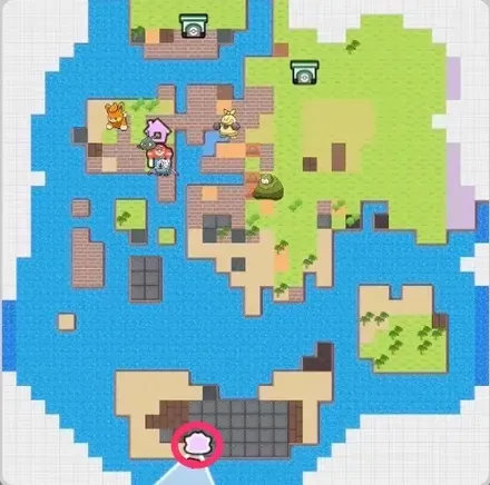 モンスターボール37のマップ画像