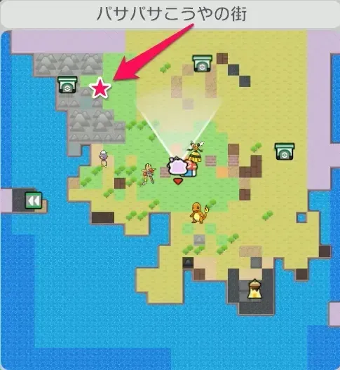 イワークの場所