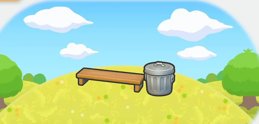 公園のベンチ画像