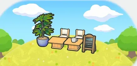 カフェスペース画像